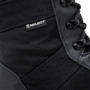 MILBOT ЗИМОВІ ТАКТИЧНІ ЧЕРЕВИКИ LIGHTNING BLACK LEATHER