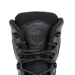 MILBOT ДЕМИСЕЗОННЫЕ ТАКТИЧЕСКИЕ БОТИНКИ CONQUEST BLACK LEATHER