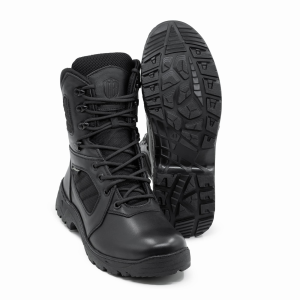 MILBOT ЗИМОВІ ТАКТИЧНІ ЧЕРЕВИКИ CONQUEST BLACK LEATHER