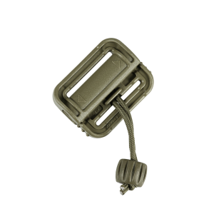 DURAFLEX ЗАСТЕЖКА QRS SLIDE MODE V2 SINGLE SLOT 40MM OLIVE GREEN