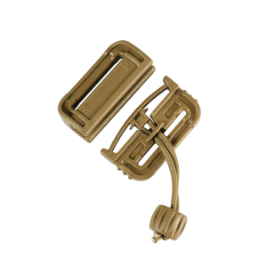 DURAFLEX ЗАСТЕЖКА QRS SLIDE MODE V2 SINGLE SLOT 40MM COYOTE BROWN