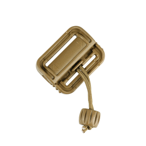 DURAFLEX ЗАСТЕЖКА QRS SLIDE MODE V2 SINGLE SLOT 40MM COYOTE BROWN