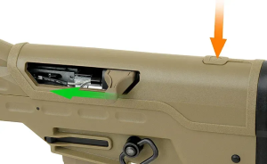 APS СТРАЙКБОЛЬНИЙ АВТОМАТ URBAN ASSAULT RIFLE BLACK 31680