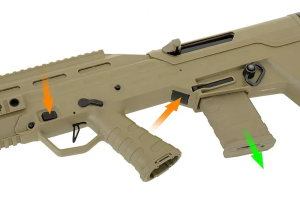 APS СТРАЙКБОЛЬНИЙ АВТОМАТ URBAN ASSAULT RIFLE BLACK 31680