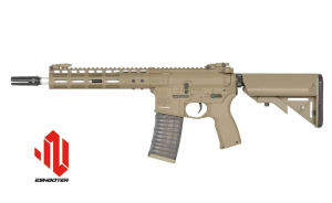 CYMA PLATINUM СТРАЙКБОЛЬНЫЙ АВТОМАТ NOVESKE 10.5 GEN III SHORTY 300BLK AEG RIFLE ESHOOTER ETU TAN 33312