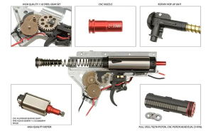 DOUBLE BELL СТРАЙКБОЛЬНИЙ АВТОМАТ BY-812 BLACK 33315