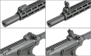 DOUBLE EAGLE СТРАЙКБОЛЬНЫЙ АВТОМАТ M904H FIRE CONTROL SYSTEM EDITION BLACK 33318