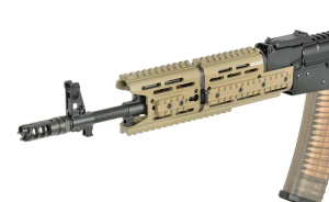 CYMA PLATINUM СТРАЙКБОЛЬНЫЙ АВТОМАТ STRIKE INDUSTRIES AK-TRAX ETU ESHOOTER TAN 32699