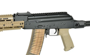 CYMA PLATINUM СТРАЙКБОЛЬНЫЙ АВТОМАТ STRIKE INDUSTRIES AK-TRAX ETU ESHOOTER TAN 32699