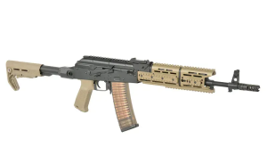 CYMA PLATINUM СТРАЙКБОЛЬНЫЙ АВТОМАТ STRIKE INDUSTRIES AK-TRAX ETU ESHOOTER TAN 32699