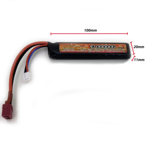 VBPOWER АККУМУЛЯТОР LIPO 7.4V 1000MAH 20-40C STICK 33158