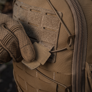 M-TAC НАШИВКА TIGER EYES LASER CUT (ПАРА) COYOTE/RED/GID