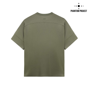 PHANTOM PROJECT/M-TAC ФУТБОЛКА ZIPPER COMBO COTTON NYLON LIGHT OLIVE
