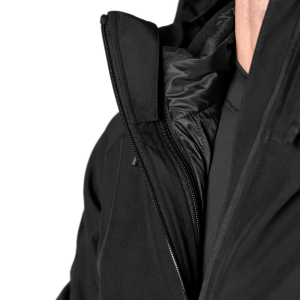 CAMO-TEC КОМПЛЕКТ 2В1 КУРТКА SOFTSHELL З ПІДСТІБКОЮ BLACK 9490