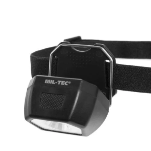 MIL-TEC ЛІХТАР НАЛОБНИЙ STURM RECHARGEABLE LED HEADLAMP BLACK 15171500