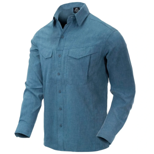 HELIKON-TEX СОРОЧКА DEFENDER MK2 GENTLEMAN ДОВГИЙ РУКАВ BLUE KO-DGM-PO-6520Y