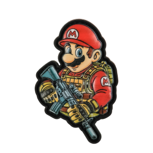НАШИВКА МАРІО PVC