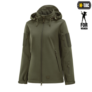 M-TAC КУРТКА SOFT SHELL LADY OLIVE