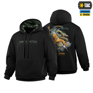 M-TAC КОФТА HOODIE COTTON HARD FATUM BLACK