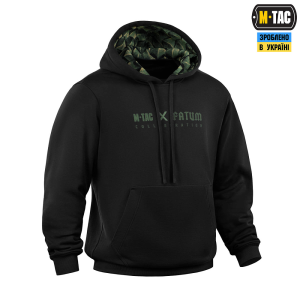 M-TAC КОФТА HOODIE COTTON HARD FATUM BLACK