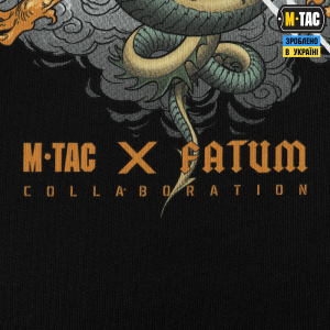 M-TAC КОФТА HOODIE COTTON HARD FATUM BLACK