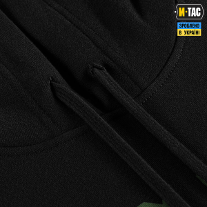 M-TAC КОФТА HOODIE COTTON HARD FATUM BLACK