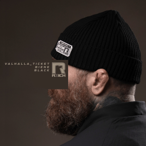 R3ICH ШАПКА БІНІ ''VALHALLA TICKET'' BLACK