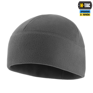 M-TAC ШАПКА WATCH CAP ELITE ФЛІС (320Г/М2) DARK GREY