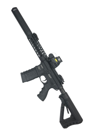 G&G ПРИВІД ДЛЯ СТРАЙКБОЛУ M4 CM16 SRL BATTLESHIP GREY HS1458