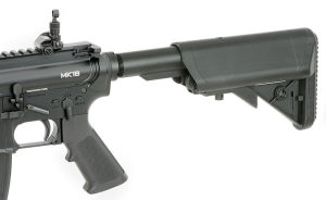 EMG СТРАЙКБОЛЬНИЙ АВТОМАТ DANIEL DEFENSE MK18 GAS BLOW-BACK BLACK HS2604