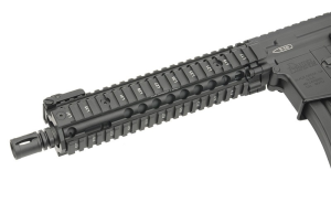 EMG СТРАЙКБОЛЬНИЙ АВТОМАТ DANIEL DEFENSE MK18 GAS BLOW-BACK BLACK HS2604