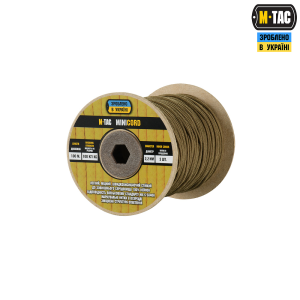 M-TAC ПАРАКОРД MINICORD 100M COYOTE