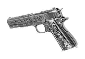 WE ПИСТОЛЕТ M1911 МЕТАЛЛ SILVER HS2796
