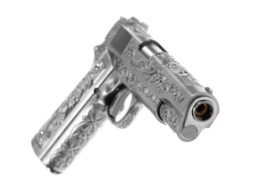 WE ПИСТОЛЕТ M1911 МЕТАЛЛ SILVER HS2796