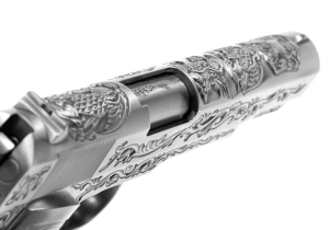 WE ПИСТОЛЕТ M1911 МЕТАЛЛ SILVER HS2796