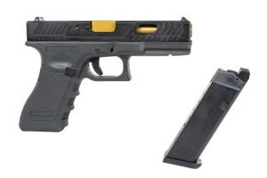 EAST CRANE ПИСТОЛЕТ GLOCK EC-1104 BLACK/GOLD HS3075