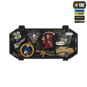 M-TAC ВЕЛКРО-ПАНЕЛЬ НА АВТОМОБИЛЬНИЙ СОЛНЦЕЗАЩИТНЫЙ ВИЗОР ELITE MULTICAM BLACK