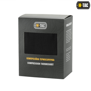M-TAC ТЕРМОРУБАШКА КОМПРЕССИОННАЯ BLACK/DARK GREY
