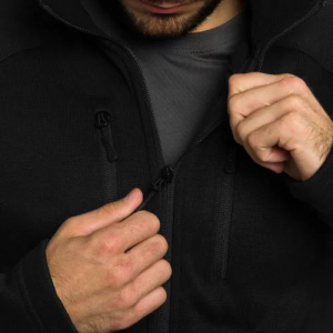 MIL-TEC КУРТКА ФЛІСОВА STURM OUTDOOR COLD WEATHER STRUCTURE FLEECE JACKET BLACK 10856802