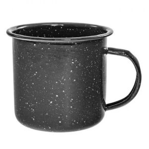 MIL-TEC НАБОР ПОСУДЫ WESTERN DISHES ENAMELLED 12 PCS BLACK 14678002