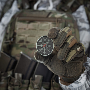 M-TAC НАШИВКА ШОЛОМ ЖАХУ PVC BLACK/GID