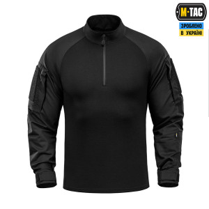 M-TAC СОРОЧКА БОЙОВА ЛІТНЯ GEN.II PIQUET BLACK