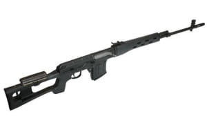 A&K СНАЙПЕРСКАЯ ВИНТОВКА AEG SVD СВД BLACK 20334