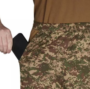 P1G-TAC ШОРТЫ ТРЕНИРОВОЧНЫЕ CIVILIS 2.0 NGU CAMO UA281-39980-NGU