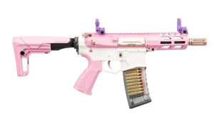 G&G СТРАЙКБОЛЬНА ШТУРМОВА ГВИНТІВКА CM16 BATTO CQB TAFFY PINK 34235