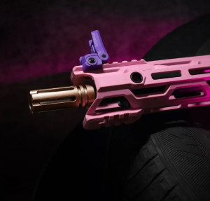 G&G СТРАЙКБОЛЬНА ШТУРМОВА ГВИНТІВКА CM16 STEALTH 556 TAFFY PINK 34237