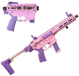 G&G СТРАЙКБОЛЬНИЙ ПІСТОЛЕТ-КУЛЕМЕТ FAR9 PINK 34240