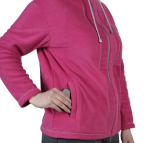 P1G-TAC КУРТКА ЖІНОЧА ФЛІСОВА ''PINK'' FUCHSIA UA281-29996-FK