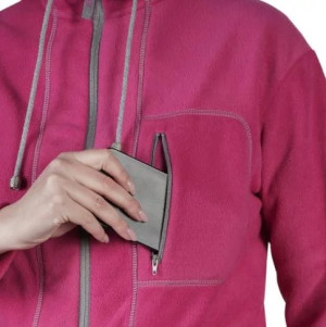 P1G-TAC КУРТКА ЖІНОЧА ФЛІСОВА ''PINK'' FUCHSIA UA281-29996-FK