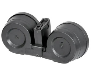 BATTLEAXE ЭЛЕКТРОБУНКЕР DOUBLE DRUM FOR M4/M16 3000 BBS BLACK 34419